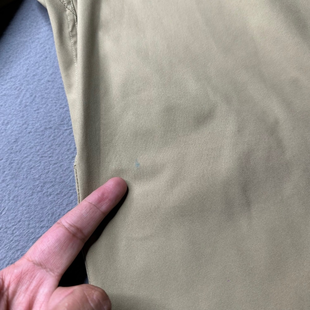 Lululemon Commission Slim Fit Pants Mens 32 Khaki Tan Tech Chino 32x30 - Picture 5 of 13